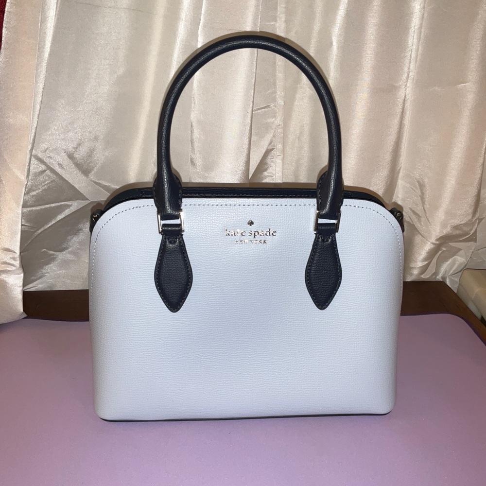 Kate Spade Darcy Small Satchel Colorblock - Pale Hydra